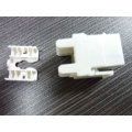 Couleur blanche de 180 degrés avec couvercle anti-poussière Cat 6 rj45 Keystone Jack